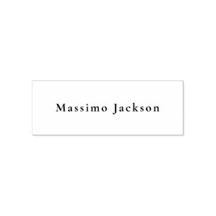 Trendy Modern Design Unique Personal Self-inking Stamp