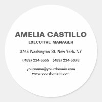 Trendy Modern Elegant Simple Minimalist