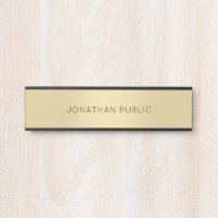 Trendy Modern Gold Black Glamorous Template