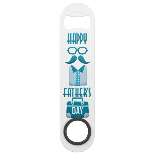 Trendy Modern Hipster Father's Day Personalised (Front)