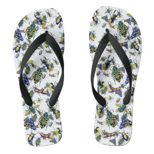 Trendy Modern Insects for Entomology Enthusiast Jandals