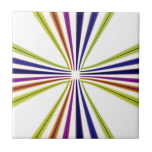 Trendy Modern Multicolored  Tile