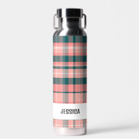 Trendy Modern Personalised Plaid