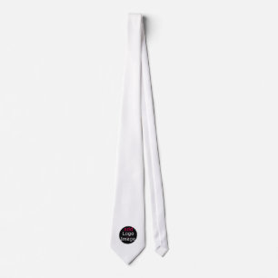 Trendy Modern Promotional Customisable White Tie