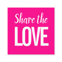 Trendy modern refer a friend pink referral card