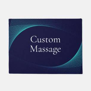 Trendy Modern Simple Custom Massage Doormat