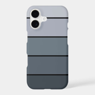 Trendy Modern Space Grey Stripes