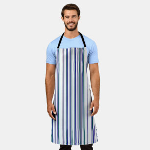 Trendy Modern Stripes Apron