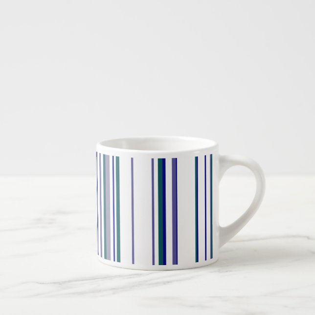 Trendy Modern Stripes Espresso Cup (Right)