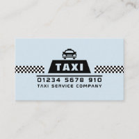 Trendy & Modern Taxi Cab Driver