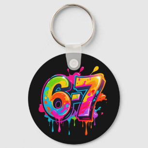Trendy Modern Teen IYKYK 6-7 67 KeyChain
