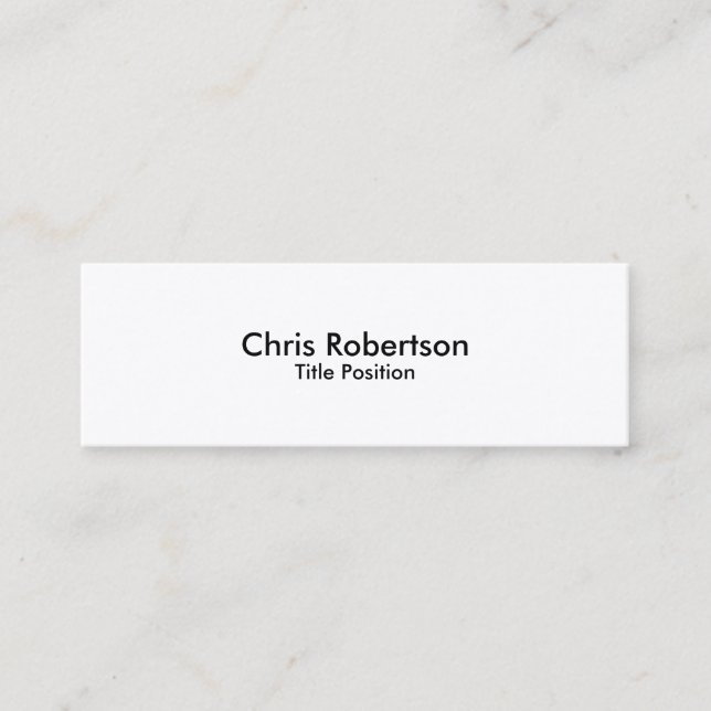 Trendy Modern Trend Charming Business Card (Front)