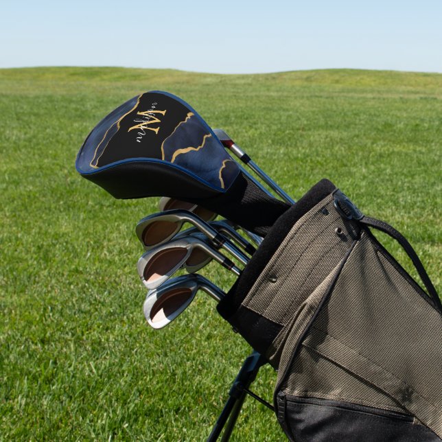 Trendy Monogram Golf Head Cover (In Situ)