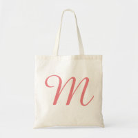 Trendy Monogram Name Initial Letter Template