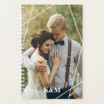 Trendy Monogram Photo Planner<br><div class="desc">Personalise with your photo and custom message.</div>