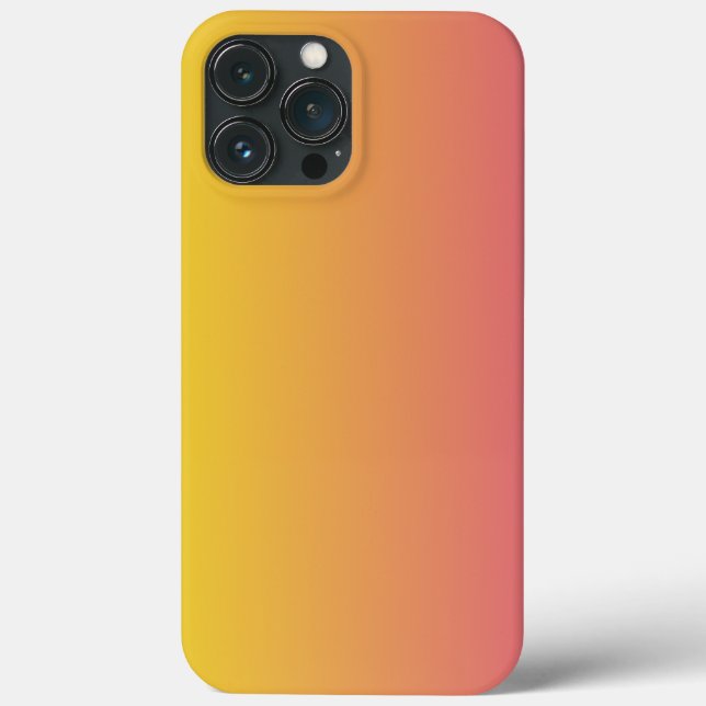  Trendy Monogram Pink Yellow  Case-Mate iPhone Case (Back)