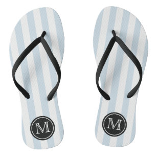 Trendy Monogram Wedding Favour   Any Colour Jandals
