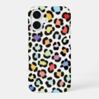 Trendy Multicolored Leopard Fur Effect Pattern
