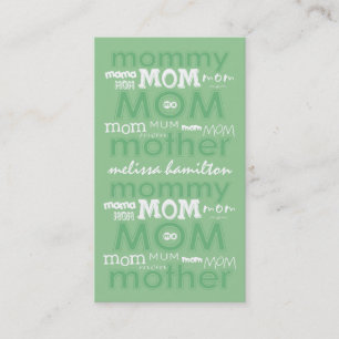 Trendy Mummy Calling Cards