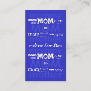 Trendy Mummy Calling Cards