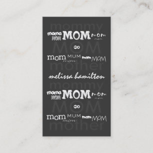 Trendy Mummy Calling Cards