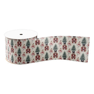 Trendy Nutcracker and Ballerina ballet dancer Grosgrain Ribbon