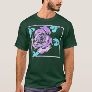 Trendy Pastel Goth Flower Emo Punky Aesthetic Rose T-Shirt