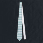 Trendy Pastel Light Blue Green Striped Template Tie<br><div class="desc">Trendy Pastel Light Blue Green Striped Template Elegant Neck Tie.</div>
