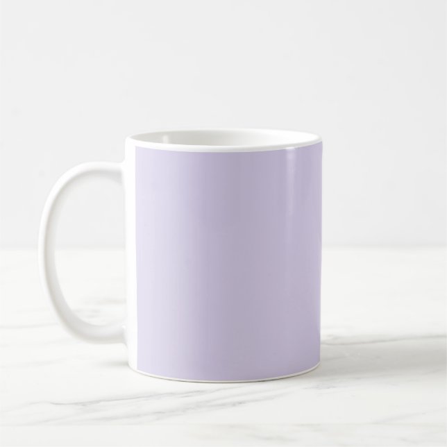 Trendy - Pastel Violet Mug (Left)