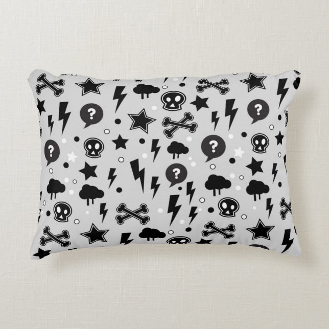 Trendy pattern decorative cushion (Front)