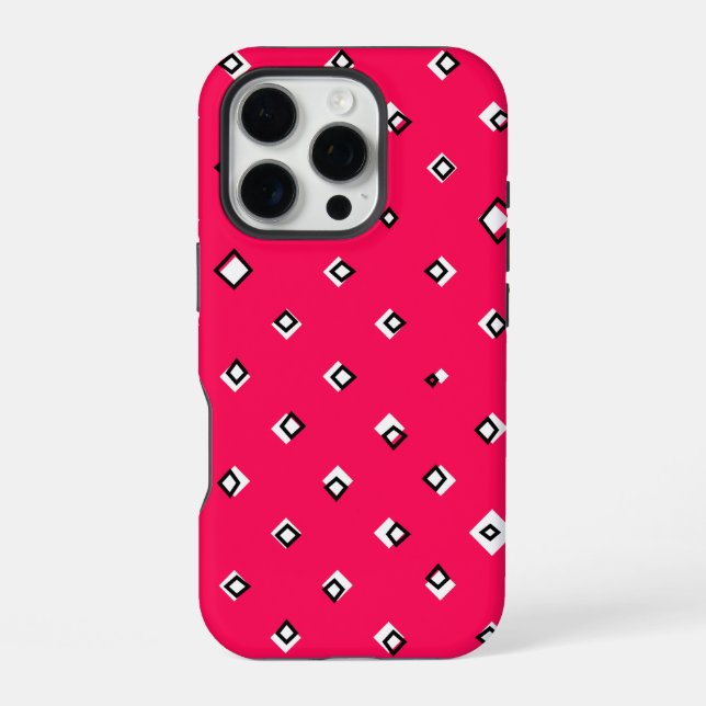 Trendy Pattern Design  iPhone Case (Back)