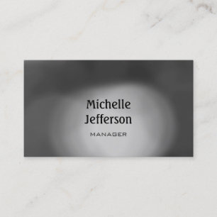Trendy Pattern Grey Contemporary Business Card