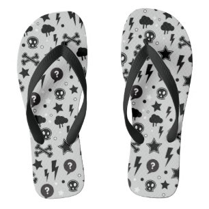 Trendy pattern jandals