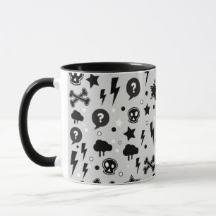 Trendy pattern mug