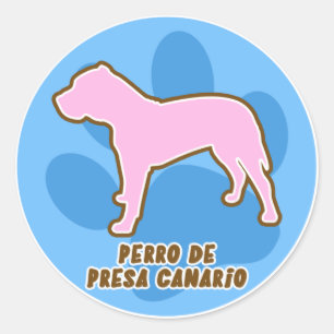 Trendy Perro de Presa Canario Stickers
