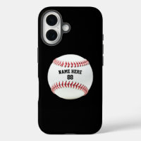 Trendy Personalised Baseball Name and Number