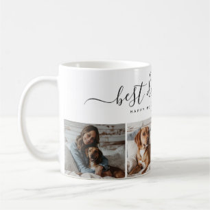 Trendy Personalised Family Photo Dog Mum Mugs