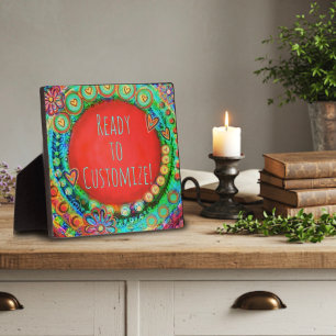 Trendy Personalised Name Quote Fun Inspirivity Plaque