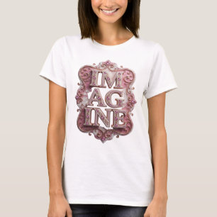 Trendy Pink IMAGINE Custom Tee