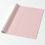 Trendy Pink Peach Colour Tones Pastel Stripes Gift Wrapping Paper<br><div class="desc">Trendy Modern Elegant Pastel Pink Peach Colour Tones Stripes Template Crafts & Party Supplies Gift Wrapping Supplies / Matte Gift Wrapping Paper.</div>