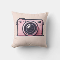 Trendy Pink Snapshot Shoot Camera Photography
