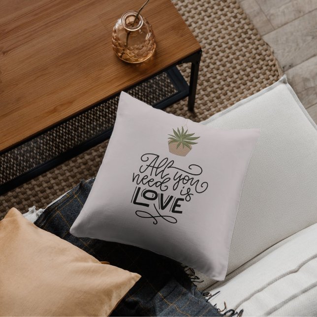 Trendy Pink Throw Pillow (Creator Uploaded)