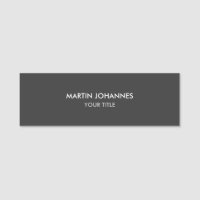 Trendy Plain Grey Professional