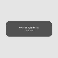 Trendy Plain Grey Professional