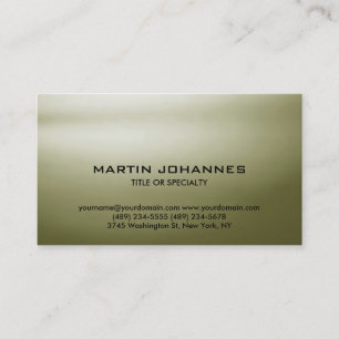 Trendy Plain Simple Automotive Business Card