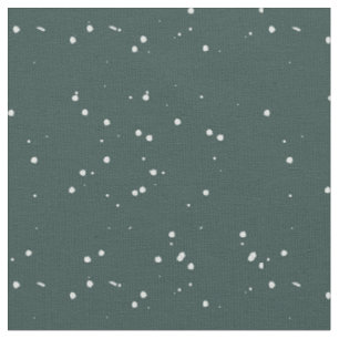 Trendy polka dots grey white pattern for curtains fabric