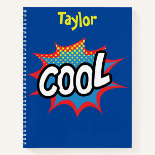 Trendy Pop Art Notebook