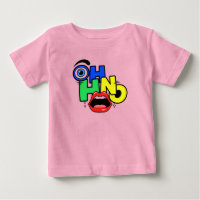 Trendy Pop Art Sassy Lips Kids T-Shirt
