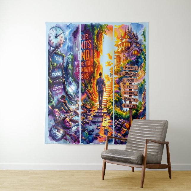 Trendy -Positive  Tapestry (In Situ)