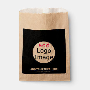 Trendy professional modern business custom brand   favour bags